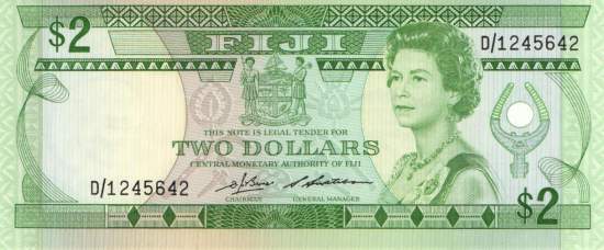 Fiji 2 dollar